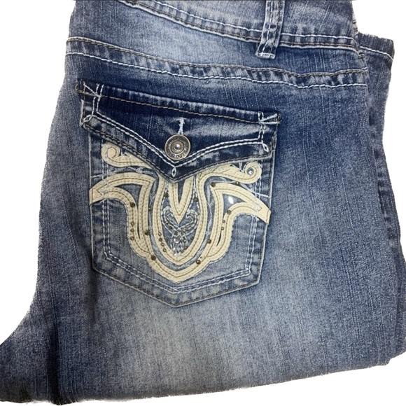 Wallflower Jeans-Medium Wash - Picture 2 of 10